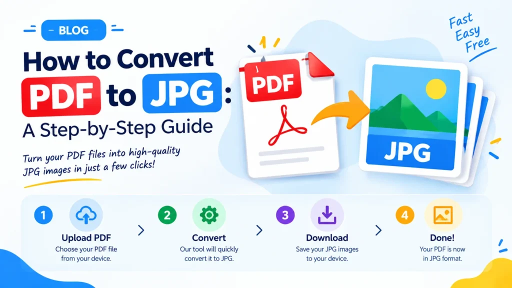 How to Convert PDF to JPG A Step-by-Step Guide | Free Converter Lab