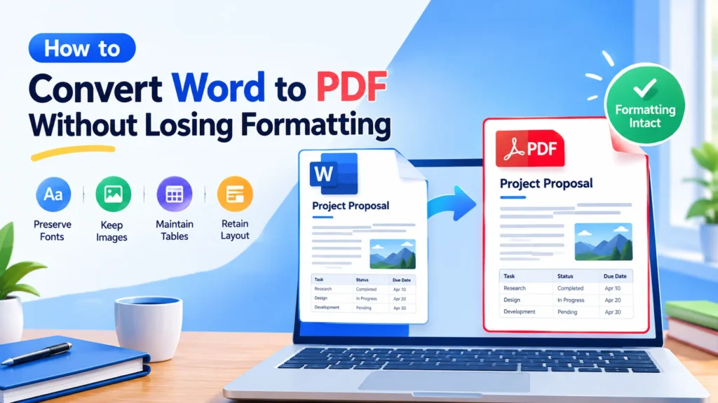 How to Convert Word to PDF Without Losing Formatting | Free Converter Lab