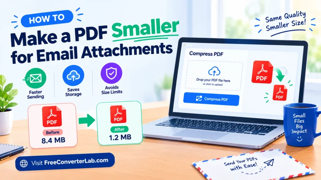 How to Make a PDF Smaller for Email Attachments | Free Converter Lab