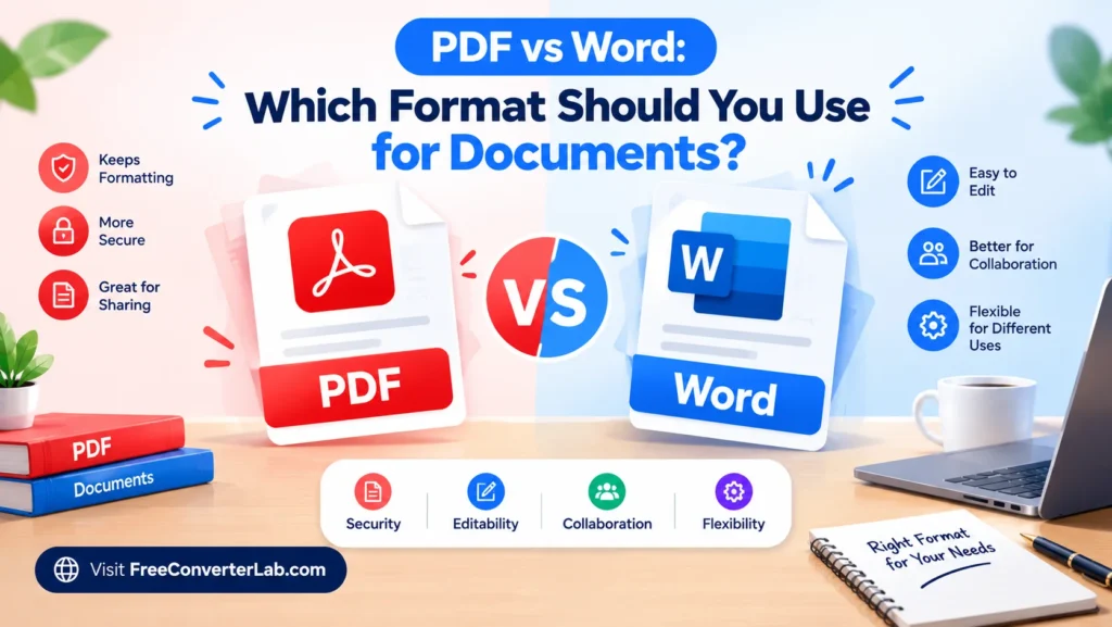PDF vs Word Which Format Should You Use for Documents | Free Converter Lab